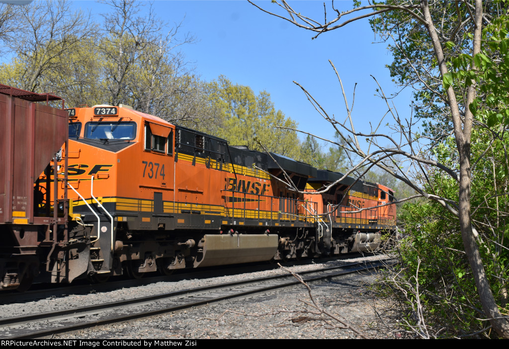 BNSF 6153 7374